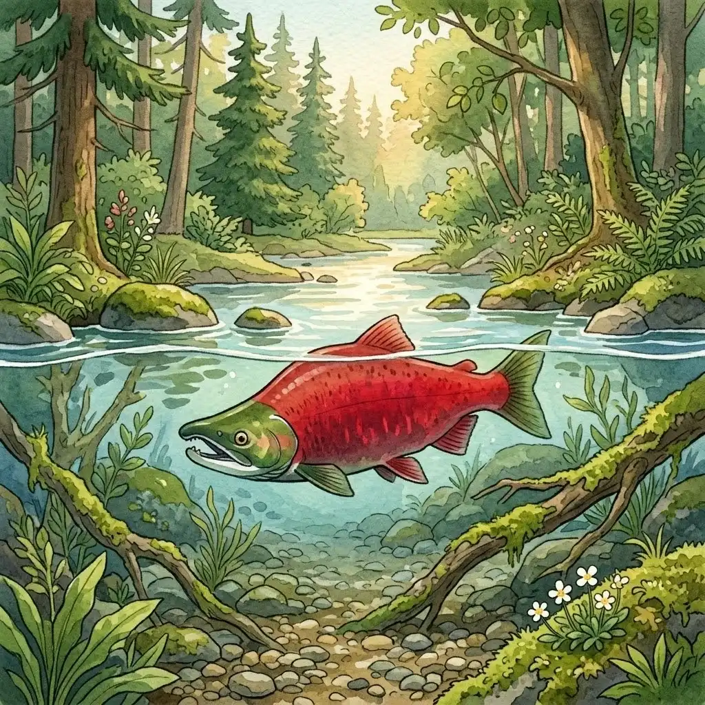 Kızıl Somon (Oncorhynchus nerka)